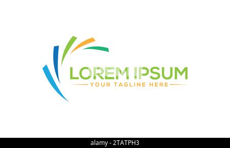 Painting Logo Design Unique and Modern Logo Design Stock Vector