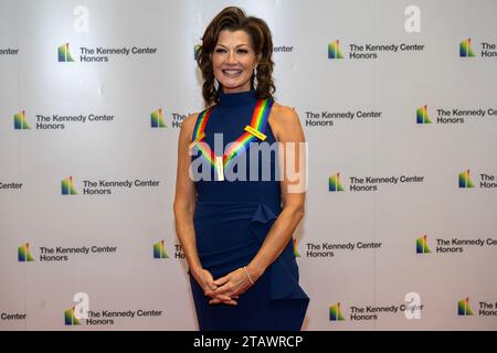 Washington, United States. 02nd Dec, 2023. 2022 Kennedy Center Honoree Amy Grant arrives for the Medallion Ceremony honoring the recipients of the 46th Annual Kennedy Center Honors at the Department of State in Washington, DC on Saturday, December 2, 2023. The 2023 honorees are: actor and comedian Billy Crystal; acclaimed soprano Renee Fleming; British singer-songwriter producer, and member of the Bee Gees, Barry Gibb; rapper, singer, and actress Queen Latifah; and singer Dionne Warwick.Credit: Ron Sachs/Pool via CNP Credit: Abaca Press/Alamy Live News Stock Photo