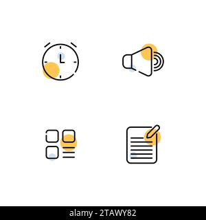 Set Of Icons For Web Design And Mobile Applications. Stock Vector