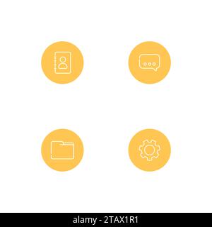Set Of Icons For Web Design And Mobile Applications. Stock Vector