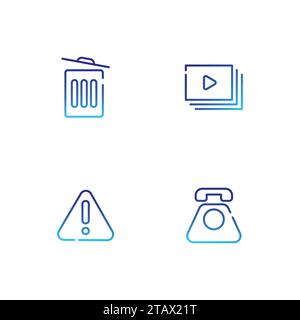 Set Of Icons For Web Design And Mobile Applications. Stock Vector
