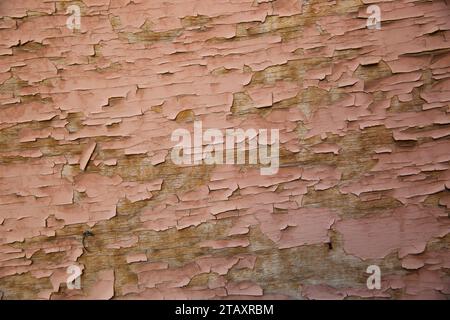 An image of a textured wall with a painted brown finish Stock Photo