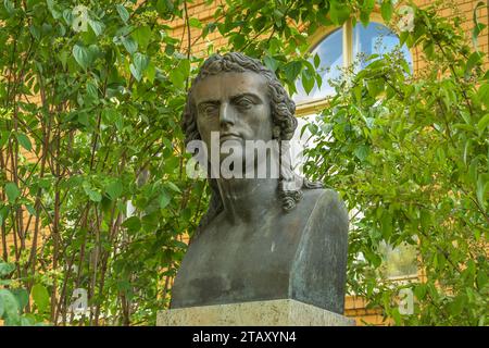 Büste Friedrich Schiller, Schillers Gartenhaus, Schillergäßchen, Jena
