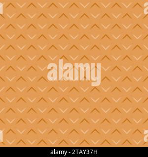 Wafer seamless texture background. Pattern Vector illustration Stock Vector