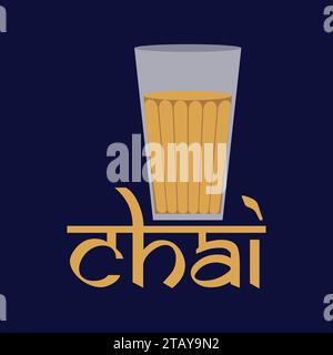 Chai tea vector illustration Stock Vector