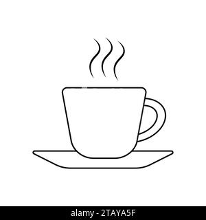 cup of coffee icon vector illustration Stock Vector