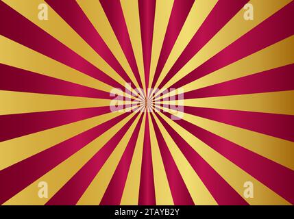 sun burst background with colourful stripes and rays vector Stock Vector