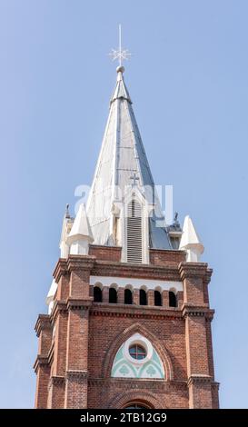 Close up of Top of The First Presbyterian Church of Daegu, Korea Stock Photo