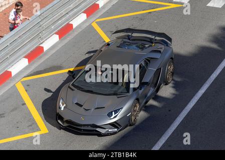 Monaco, Monaco - Grey Lamborghini Aventador S LP740-4 Onyx Design ...