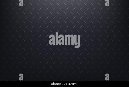 Stainless steel texture metallic, diamond pattern metal sheet texture background. Vector illustration. Eps 10. Stock Vector