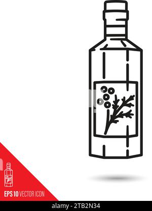 Absinthe green flat design long shadow glyph icon. Bottle and tall footed  glass with flaming shot. Distilled highly alcoholic beverage, liquor.  Alcohol bar drink, booze. Vector silhouette illustration 3836384 Vector Art  at
