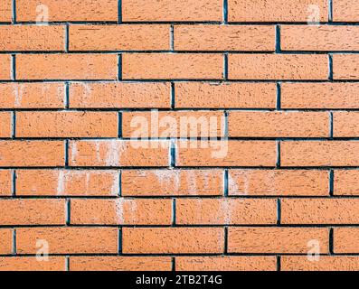 Background of red brick wall Stock Photo