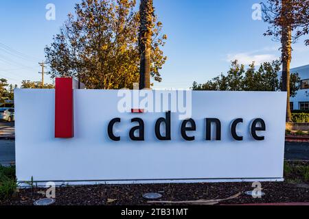 Cadence Design Systems San Jose California Stock Photo