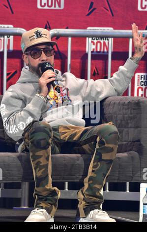 AJ McLean von den Backstreet Boys auf der German Film & Comic Con Winter Edition in der Messe Dortmund. Dortmund, 03.12.2023 *** AJ McLean from the Backstreet Boys at the German Film Comic Con Winter Edition at Messe Dortmund Dortmund, 03 12 2023 Foto:xN.xKubelkax/xFuturexImagex comic con 3349 Stock Photo