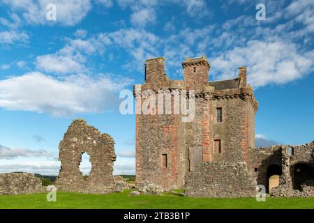 Medieval Balvaird Castle in Perthshire, Scotland.  Autumn (September) 2022. Stock Photo