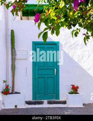 Traditional wooden door Stock Photo