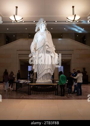 The National Air and Space Museum of the Smithsonian Institution, is a museum in Washington, D.C., in the United States dedicated to human flight Stock Photo