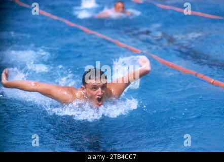 DETROIT, MI - AUGUST 10: William Yorzyk of the United States swims ...