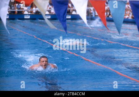 DETROIT, MI - AUGUST 10: William Yorzyk of the United States swims ...