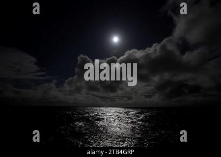 Image ©Licensed to Parsons Media. 27/11/2023.  The clouds over the sea in Scarborough, Yorkshire.  Picture by Andrew Parsons / Parsons Media Stock Photo