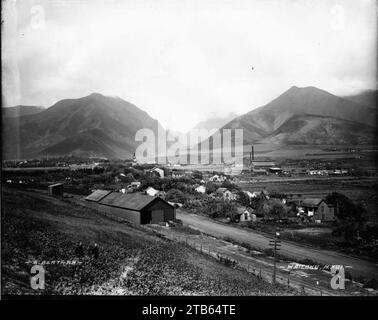 Wailuku (1), photograph by Brother Bertram. Stock Photo