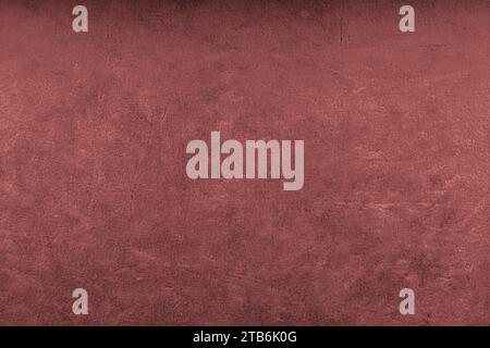 Burgundy abstract background. The burgundy-Colored Texture of a Plastered Wall with space to copy Stock Photo