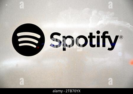 Stockholm, Sweden. 04th Dec, 2023. Spotify head office in central Stockholm, Sweden, on December 4, 2023.Photo: Janerik Henriksson/TT/code 10010 Credit: TT News Agency/Alamy Live News Stock Photo