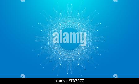 Quantum Computing Idea Design Element Concept. Deep Learning Artificial ...