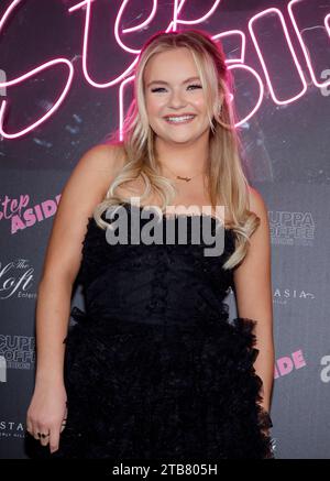 Beverly Hills, Ca. 4th Dec, 2023. Pressley Hosbach at the LA Premiere Event for Step Aside at Saban Theatre in Beverly Hills, California on December 4, 2023. Credit: Credit: Faye Sadou/Media Punch/Alamy Live News Stock Photo