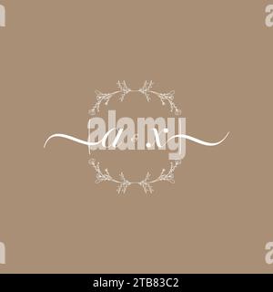 AX handwriting logo of initial signature, wedding and fashion concept design Stock Vector