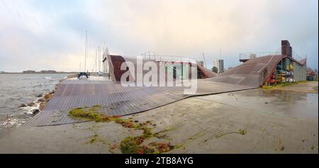 Copenhagen, Denmark - Maritime Youth House by BIG (Bjarke Ingels Group) / JDS Architects Stock Photo