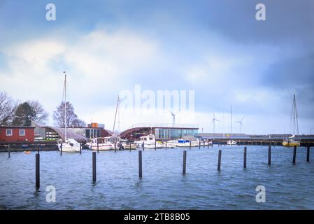 Copenhagen, Denmark - Maritime Youth House by BIG (Bjarke Ingels Group) / JDS Architects Stock Photo