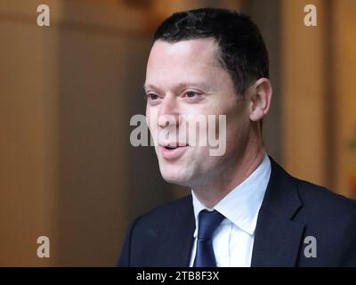 London, United Kingdom. 05th Dec, 2023. Alex Chalk, Secretary of State for Justice, arrives for the Cabinet Meeting. Credit: Uwe Deffner/Alamy Live News Stock Photo