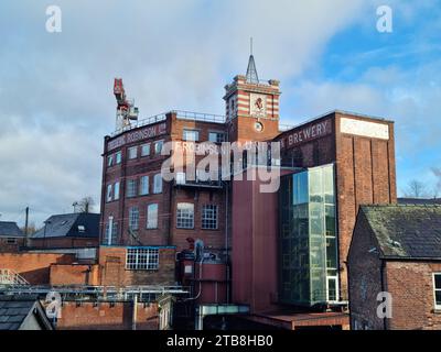 Robinson's Brewery, Stockport Stock Photo