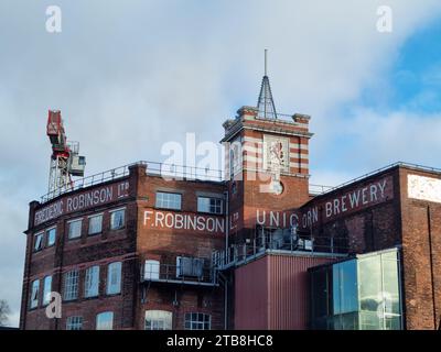 Robinson's Brewery, Stockport Stock Photo