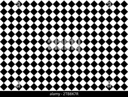 Black and white seamless geometric pattern background Stock Vector
