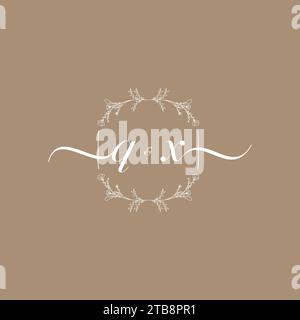 QX handwriting logo of initial signature, wedding and fashion concept design Stock Vector