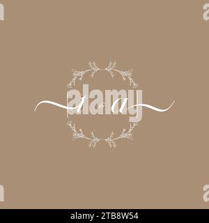 TA handwriting logo of initial signature, wedding and fashion concept design Stock Vector