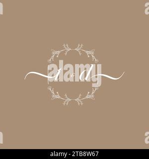 TD handwriting logo of initial signature, wedding and fashion concept design Stock Vector