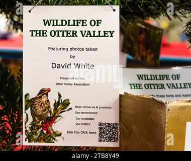 Christmas Event held at Salem Chapel, East Budleigh. Stock Photo