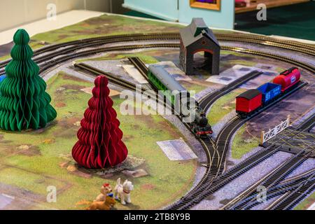 Christmas Event held at Salem Chapel, East Budleigh. Stock Photo