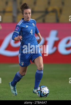 Parma, Italy. 5th Dec, 2023. Aurora Galli of Italy during the UEFA Women's Nations League match at Stadio Ennio Tardini, Parma. Picture credit should read: Jonathan Moscrop/Sportimage Credit: Sportimage Ltd/Alamy Live News Stock Photo