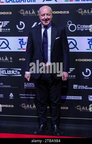 Milan, Italy. 04th Dec, 2023. Giuseppe Marotta AD FC Internazionale attends the Gran Gala del Calcio 2023 Oscar del Calcio Awards AIC at Superstudio Maxi. (Photo by Fabrizio Carabelli/SOPA Images/Sipa USA) Credit: Sipa USA/Alamy Live News Stock Photo