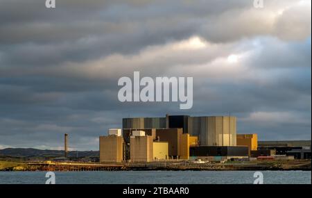 Wylfa Nuclear Power Station, December 2023 Stock Photo