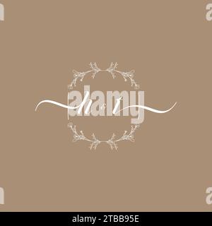 HT handwriting logo of initial signature, wedding and fashion concept design Stock Vector