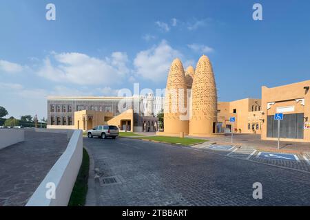 Katara cultural village pigeon towers, the valley of cultures. Stock Photo