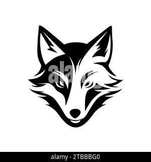 Creative Fox Head Logo Symbol Vector Design Stock Vector