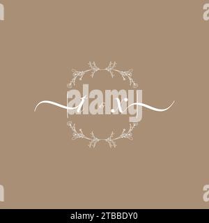 TX handwriting logo of initial signature, wedding and fashion concept design Stock Vector