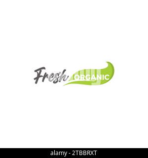 Fresh organic logo. Organic Product Food Vector Stock Vector