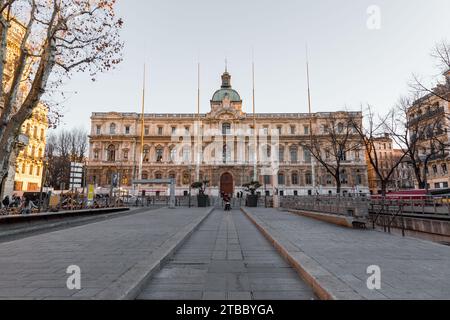 Marseille, France - January 28, 2022: Prefecture of Bouches Du Rhone building in Marseille, France. Stock Photo